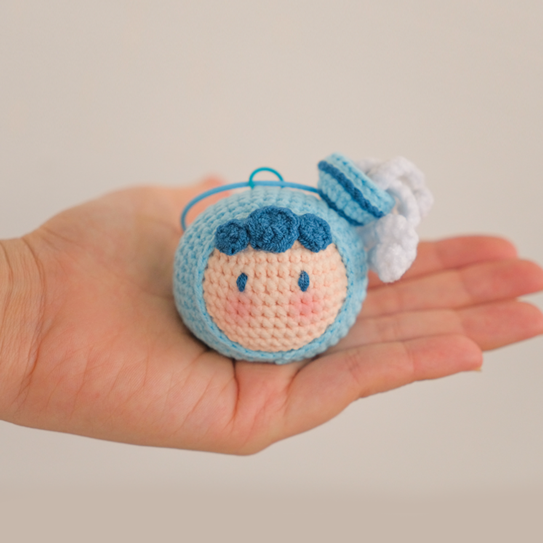 Crochet Horoscope Keychain