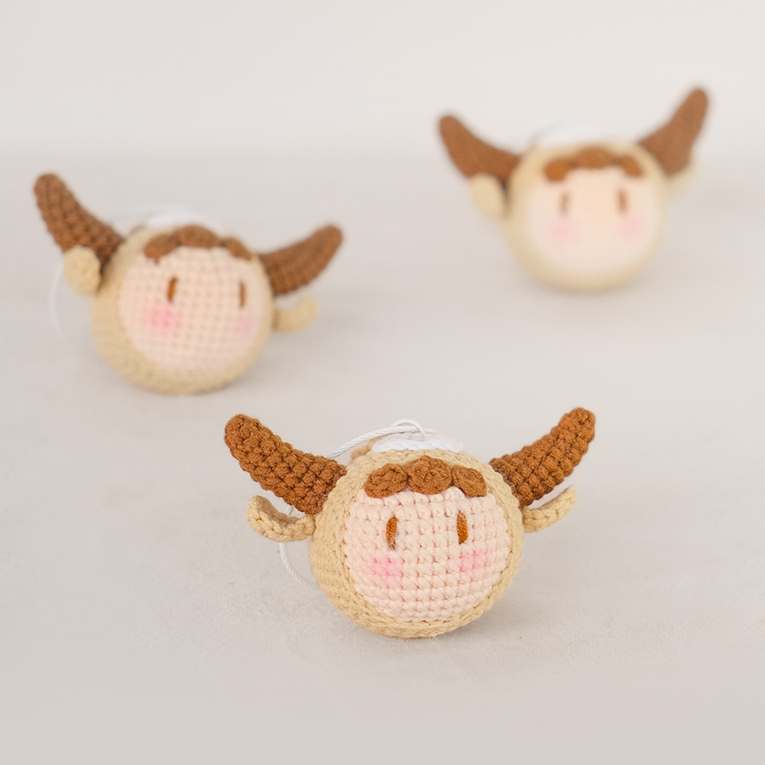 Crochet Horoscope Keychain