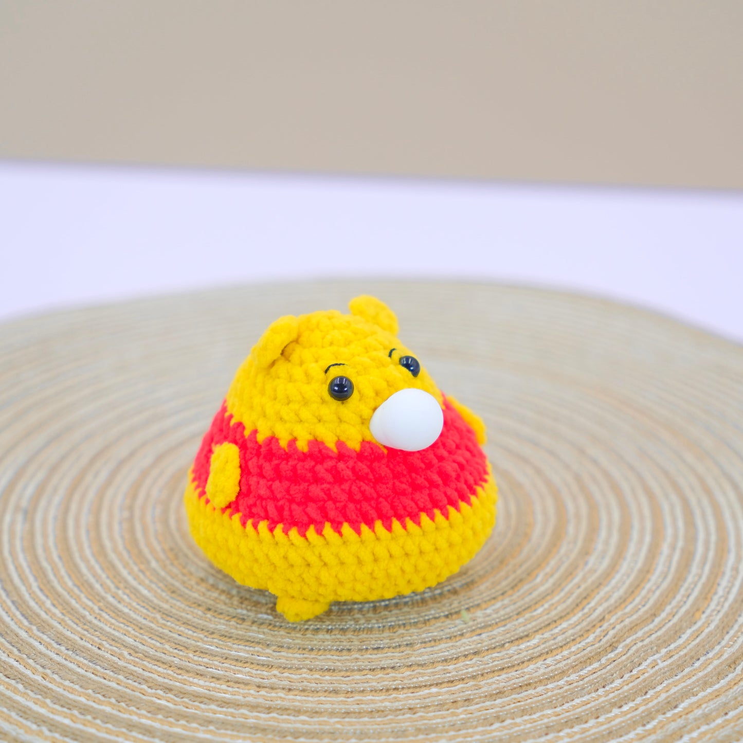 Crochet Bubble Stress Toy - Pooh Family