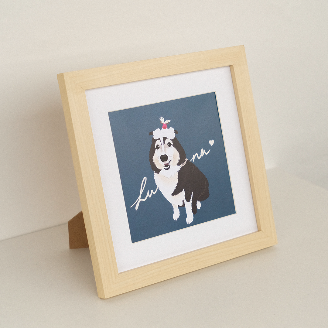 Pet Illustration Frame