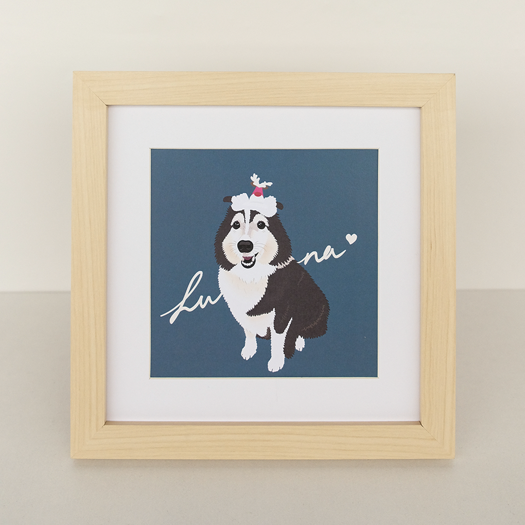 Pet Illustration Frame