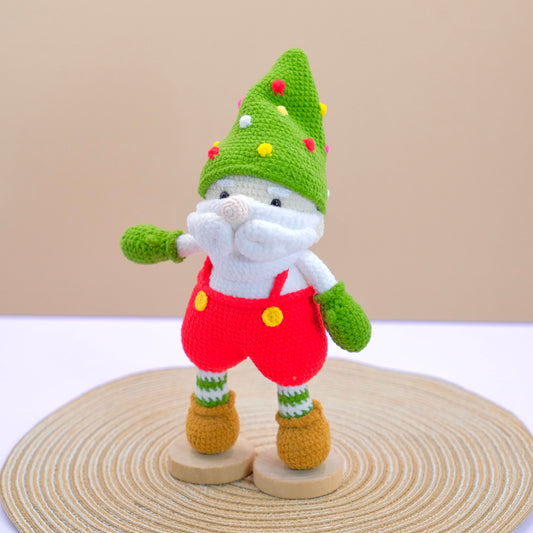 Christmas Gnome  - Handmade Crochet Amigurumi