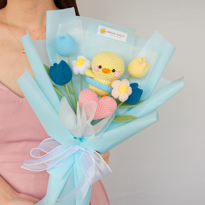 Maisy Bloom - Crochet Duck Flower Bouquet