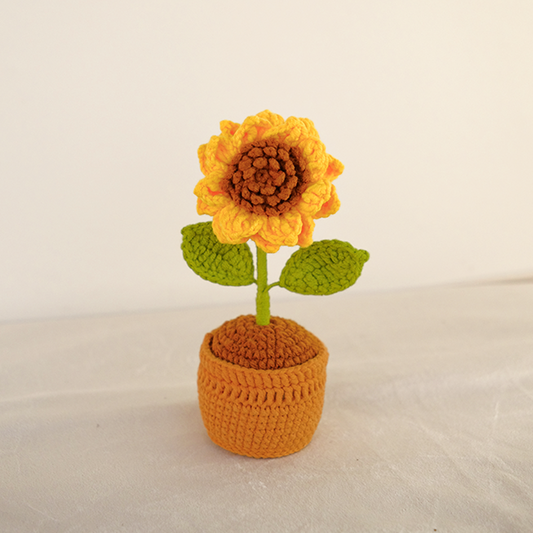Mini Sunflower Pot