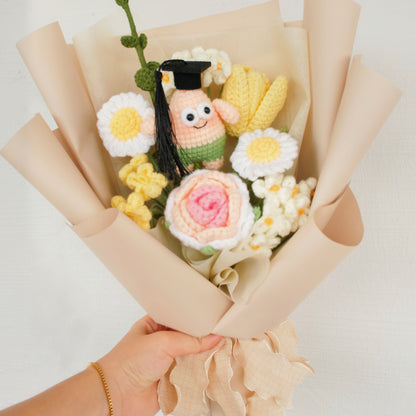 Patrific Bloom - Crochet Patrick Flower Bouquet