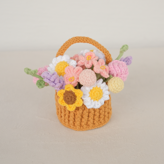Petite Flower Garden Basket