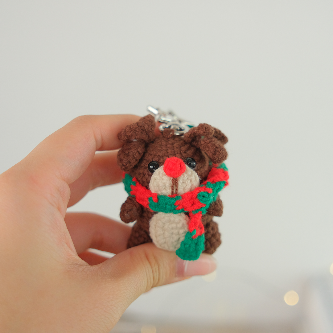 Reindeer Keychain