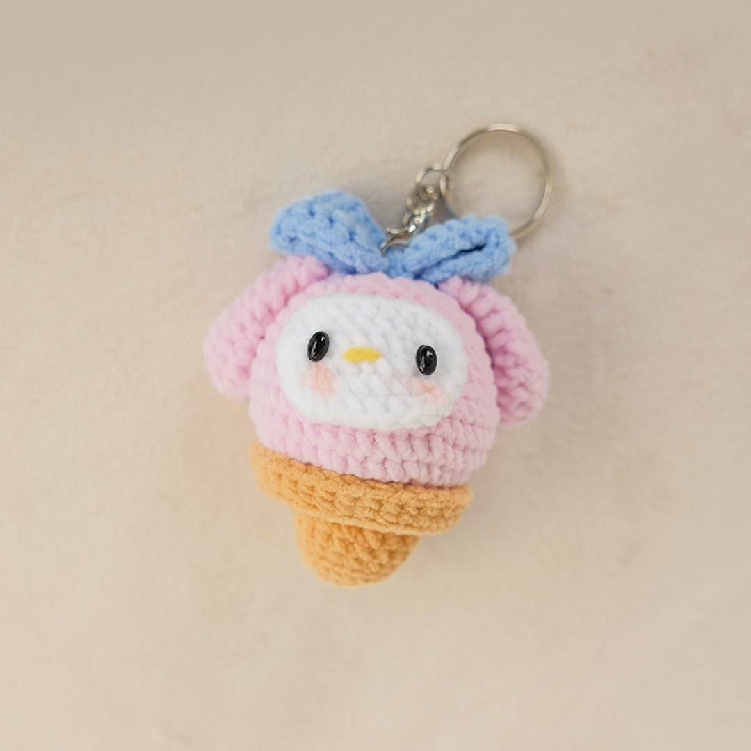 Sanrio Cone Keychain