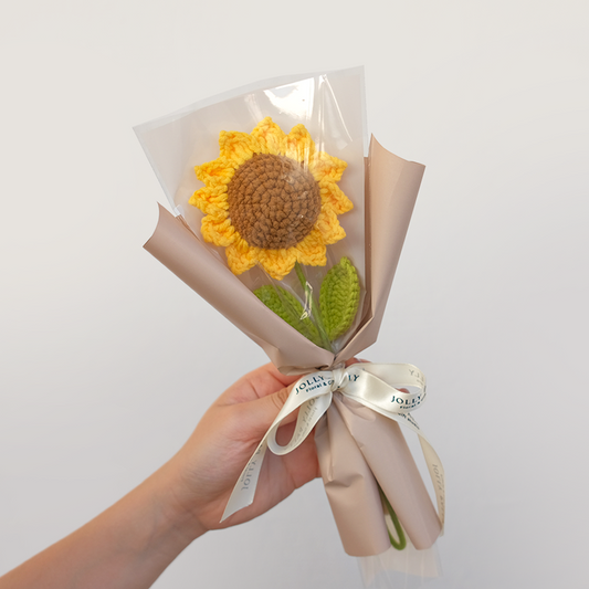 Single Crochet Sunflower Bouquet