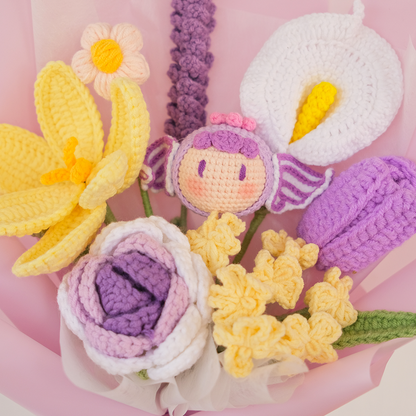 Crochet Virgo Horoscope Flower Bloom